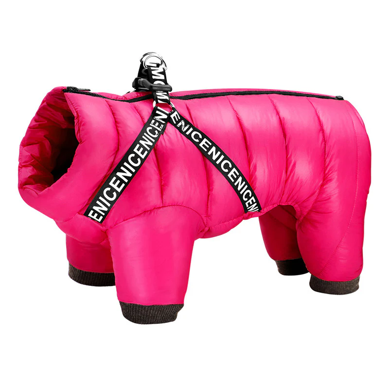 Doudoune harnais imperméable pour chien – Image 4