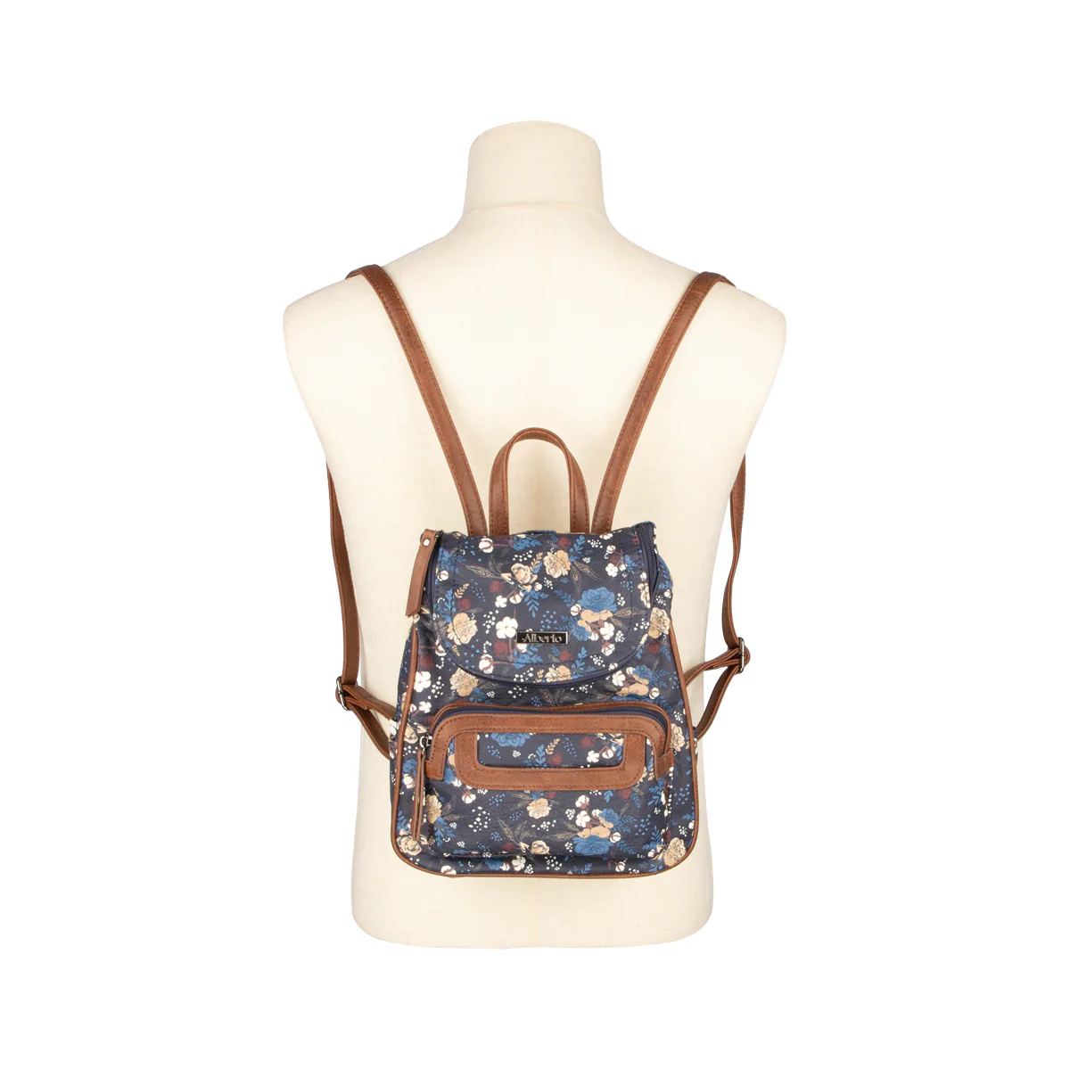 REBECK - Sac à dos Alberto imprimé fleuri pour femmes – Image 4
