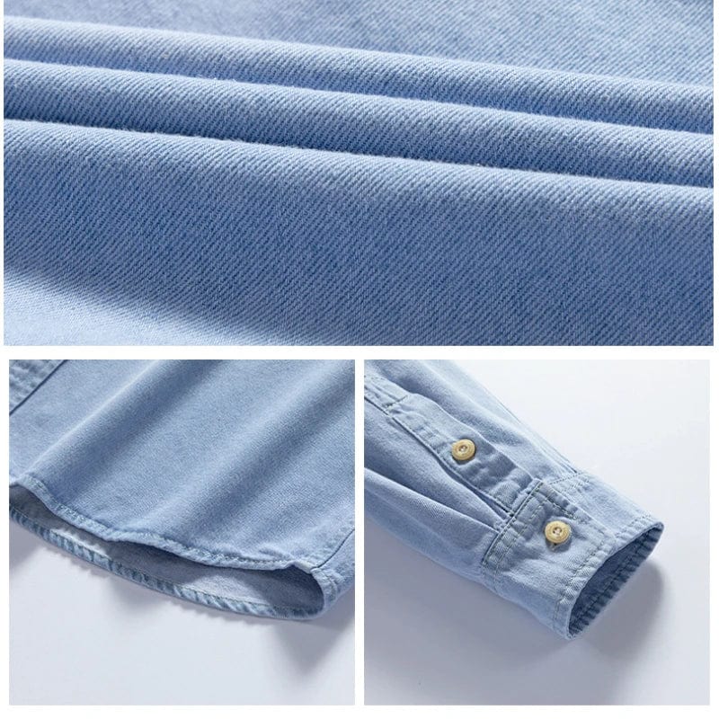 Chemise en Jean Homme Western – Image 6