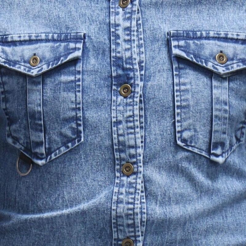 Chemise Jean Western Homme – Image 5
