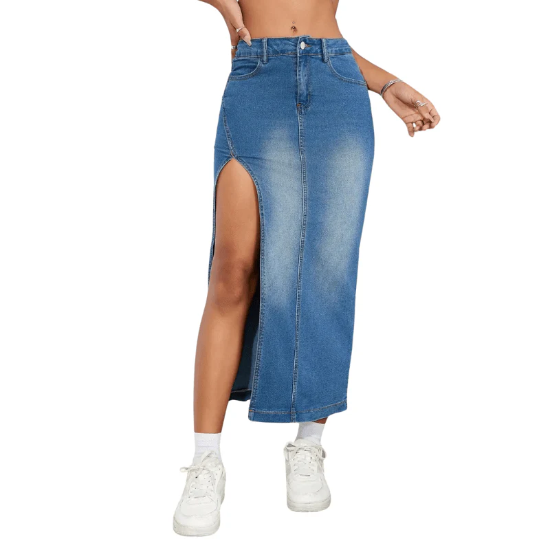 Jupe en Jean Cowboy – Image 4