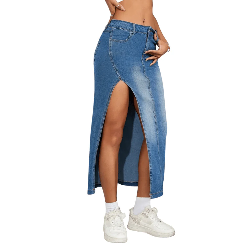 Jupe en Jean Cowboy – Image 3