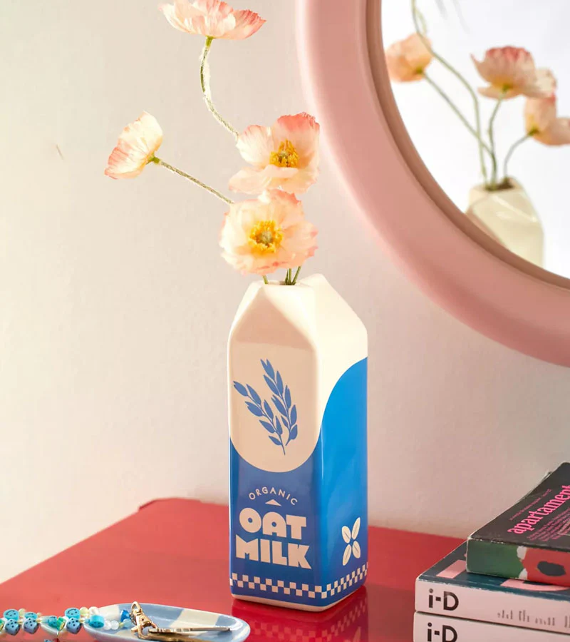 Vase brique de lait d'avoine – Image 5